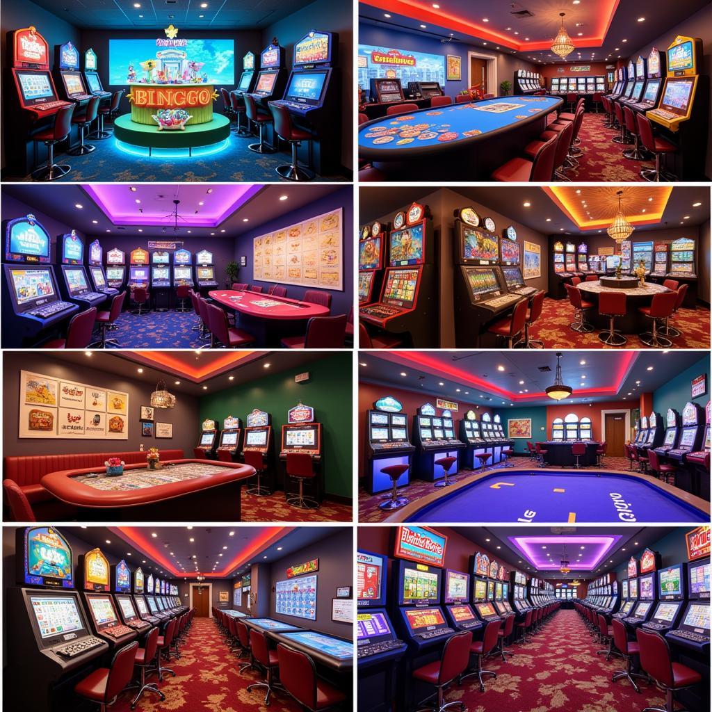 Selection of Bingo Joy Themed Rooms