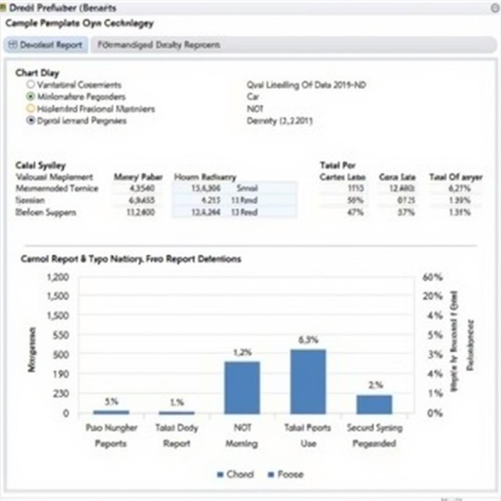 Example of a BIRT Report Output