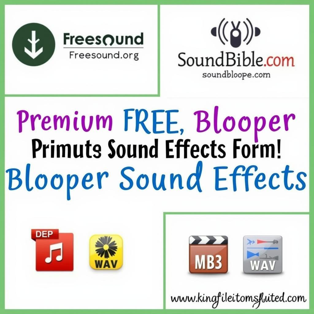 Blooper Sound Effect Websites