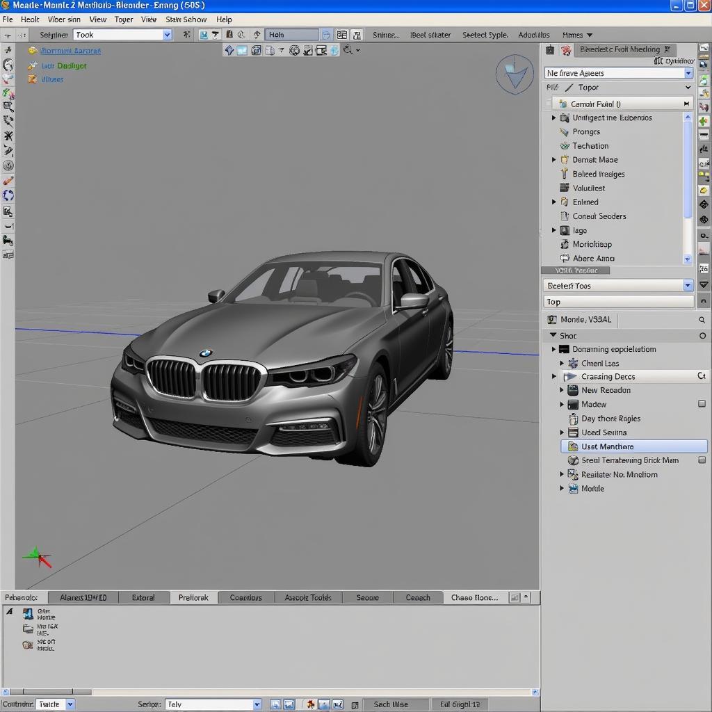 BMW Model in Blender