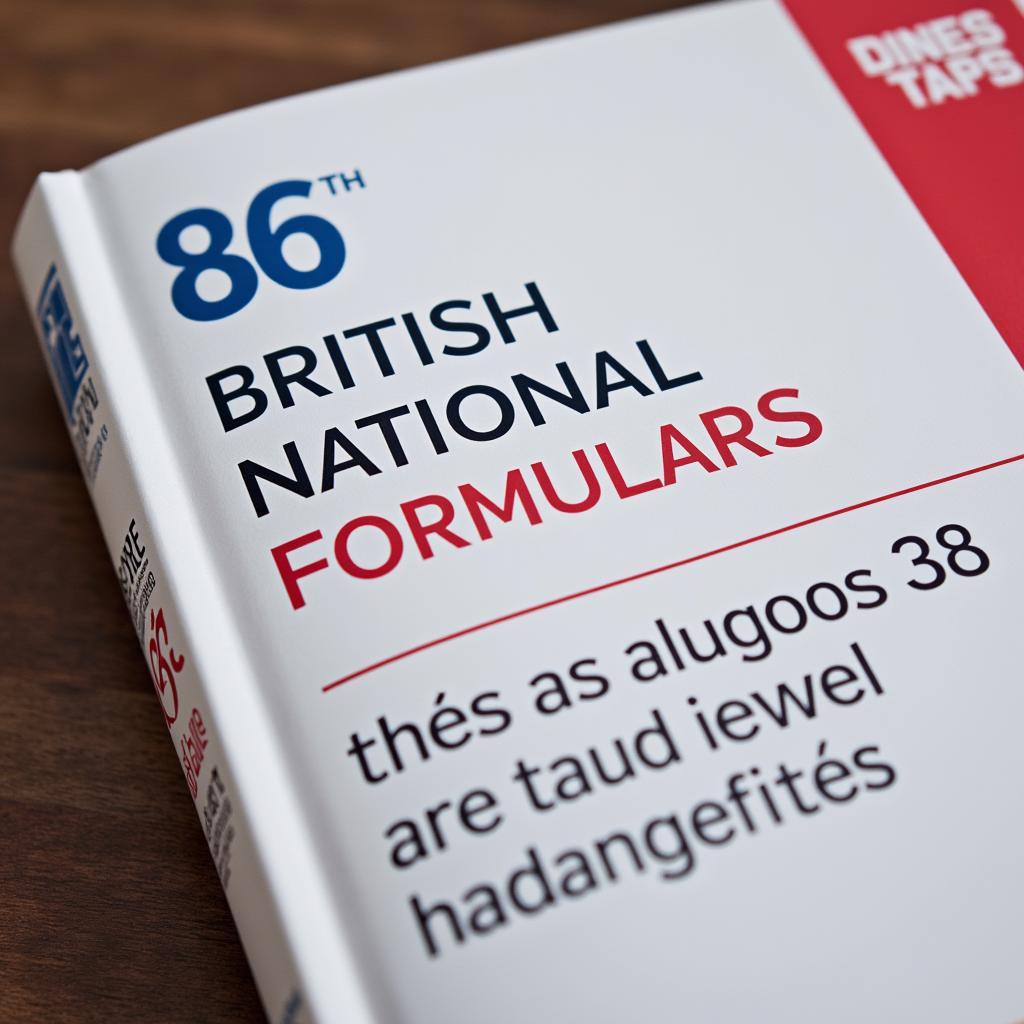 British National Formulary 86 Cover