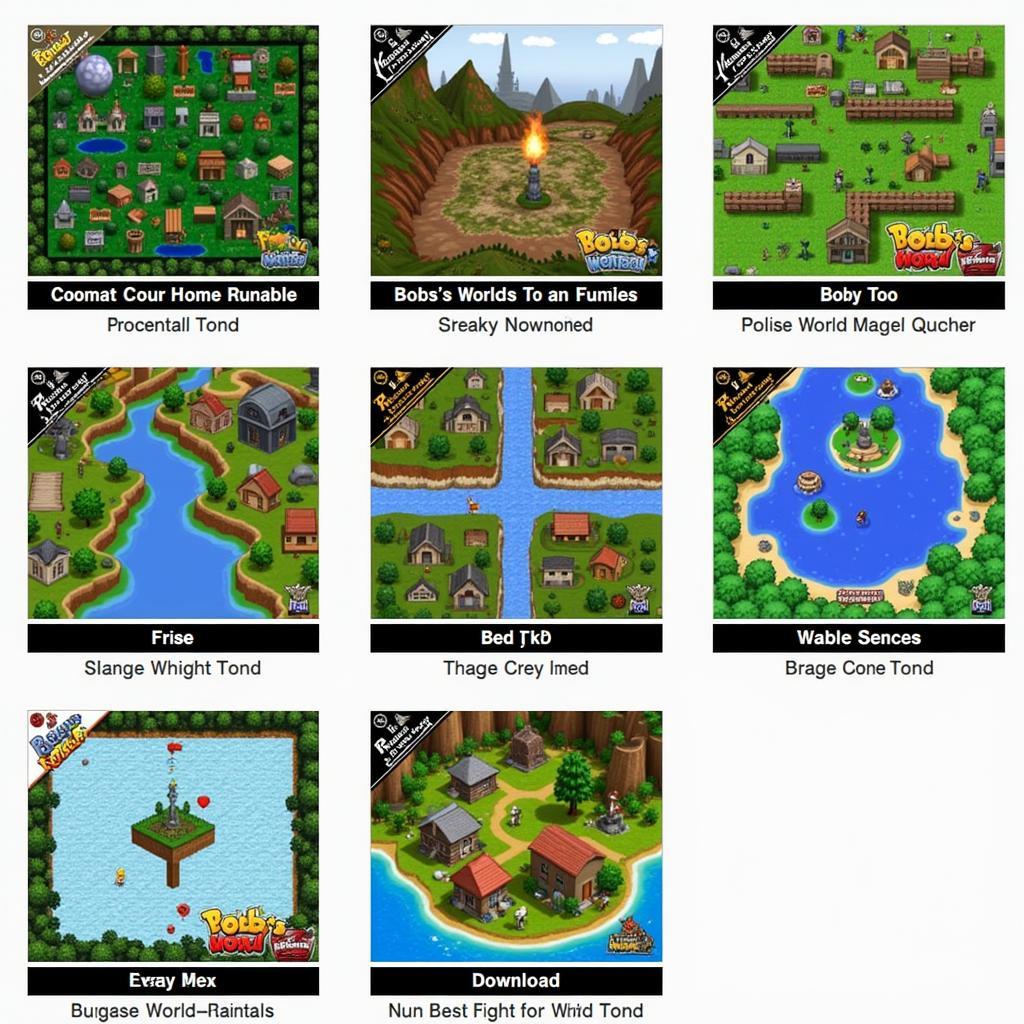 Bob's World Custom Map Selection