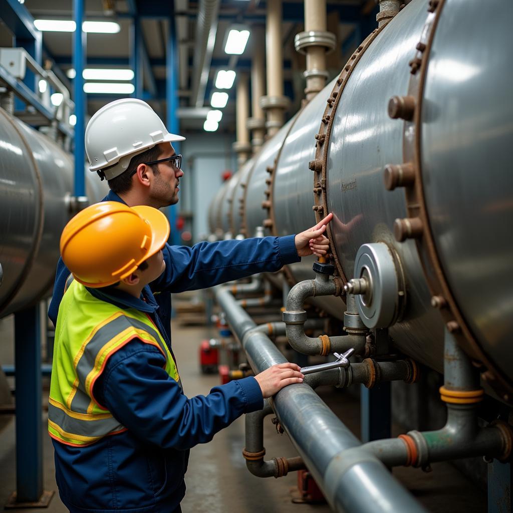 Boiler Inspection by Engineer