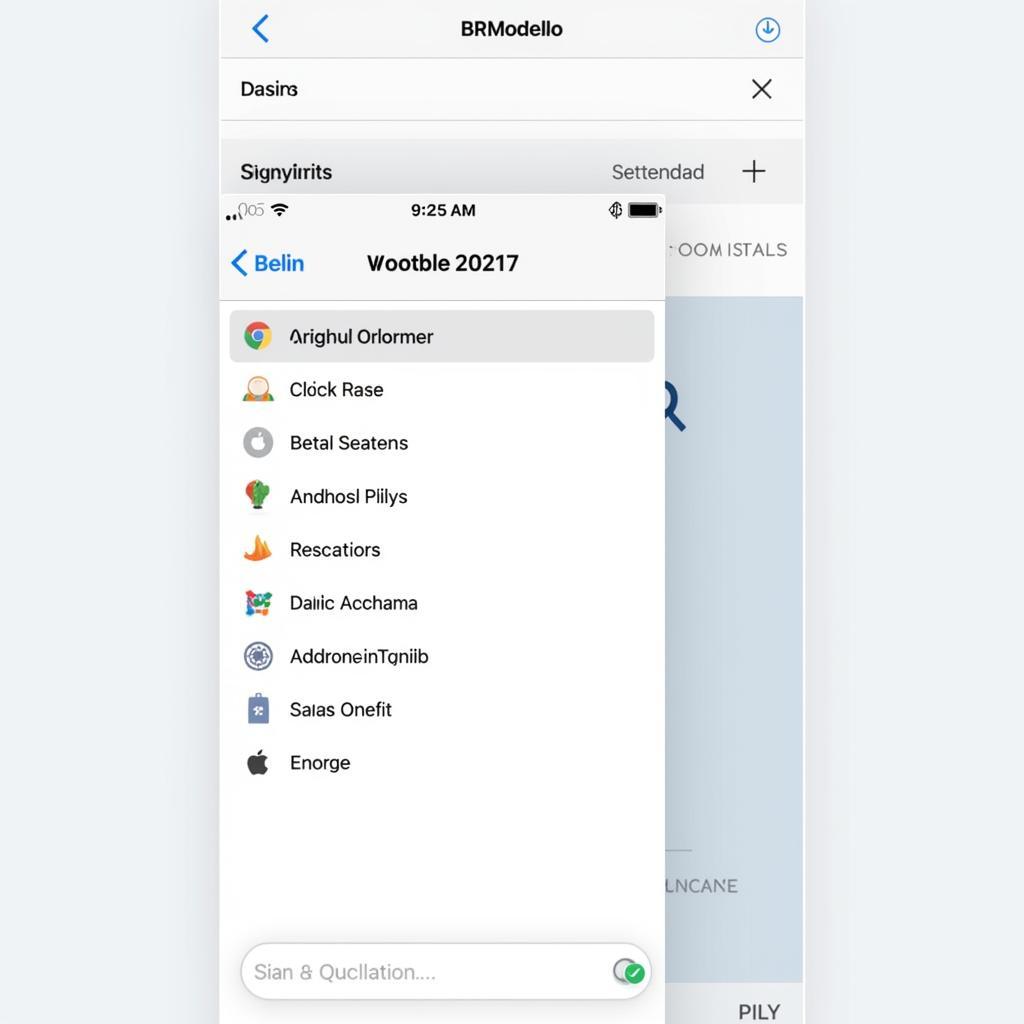 BRModelo App Interface