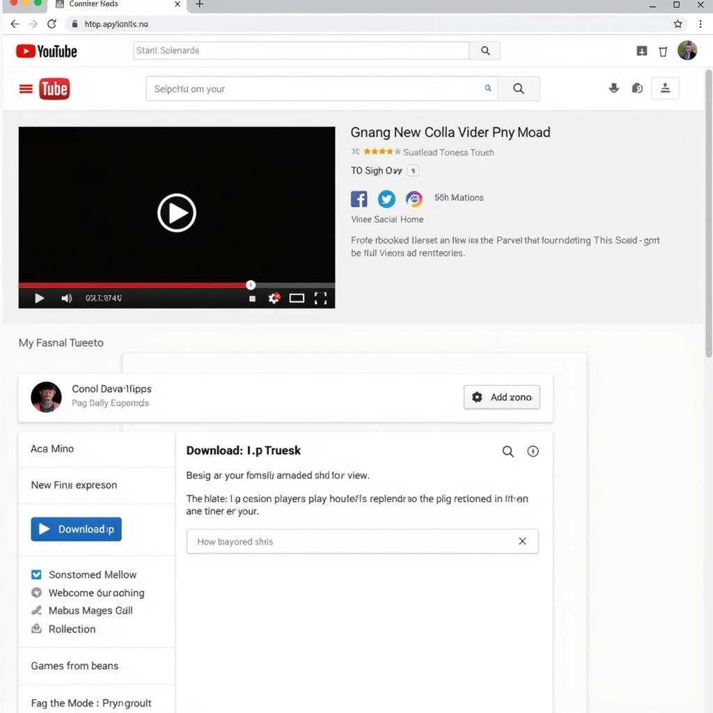 Browser Extension for YouTube Download