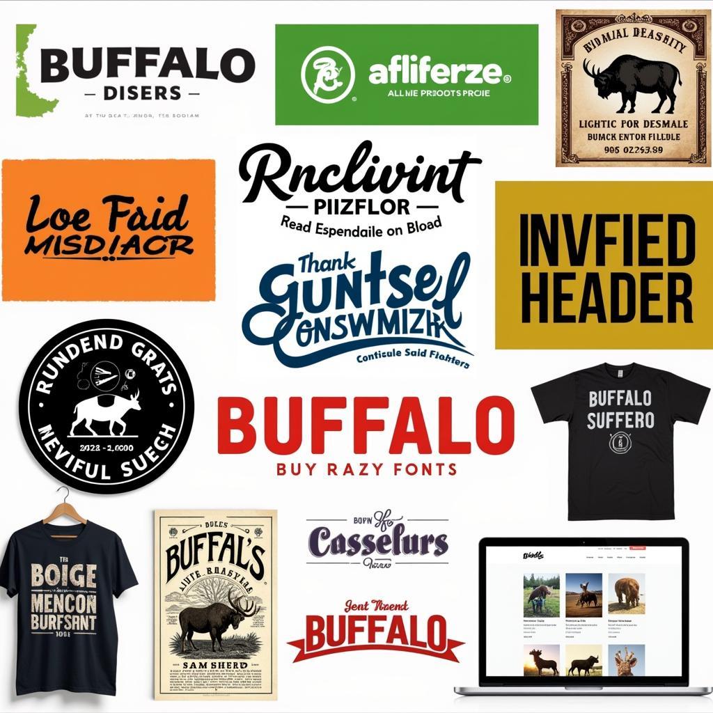 Buffalo Font Examples