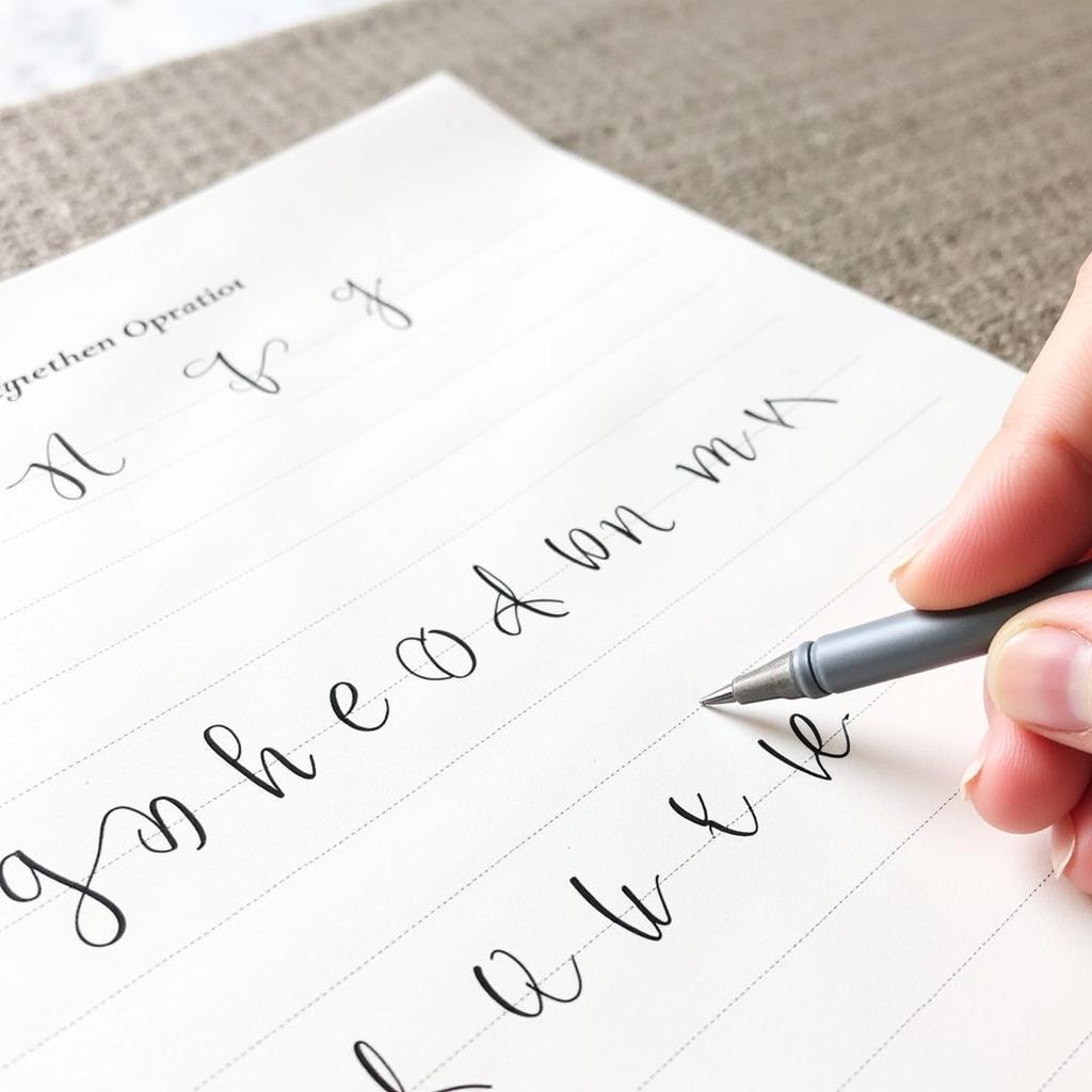 Benefits of Using Printable Calligraphy Practice Sheets