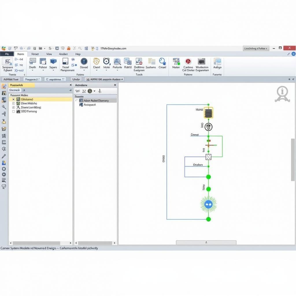 Cameo Systems Modeler interface