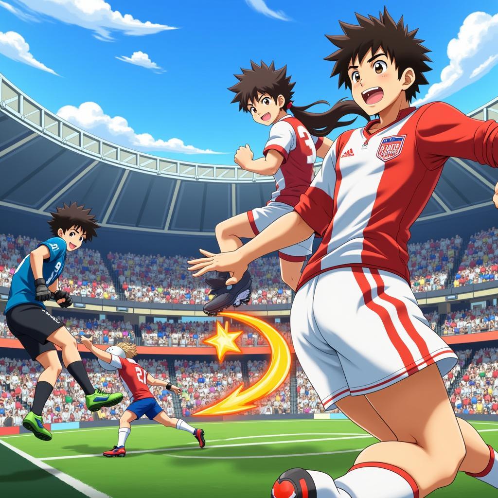 Captain Tsubasa Gameplay