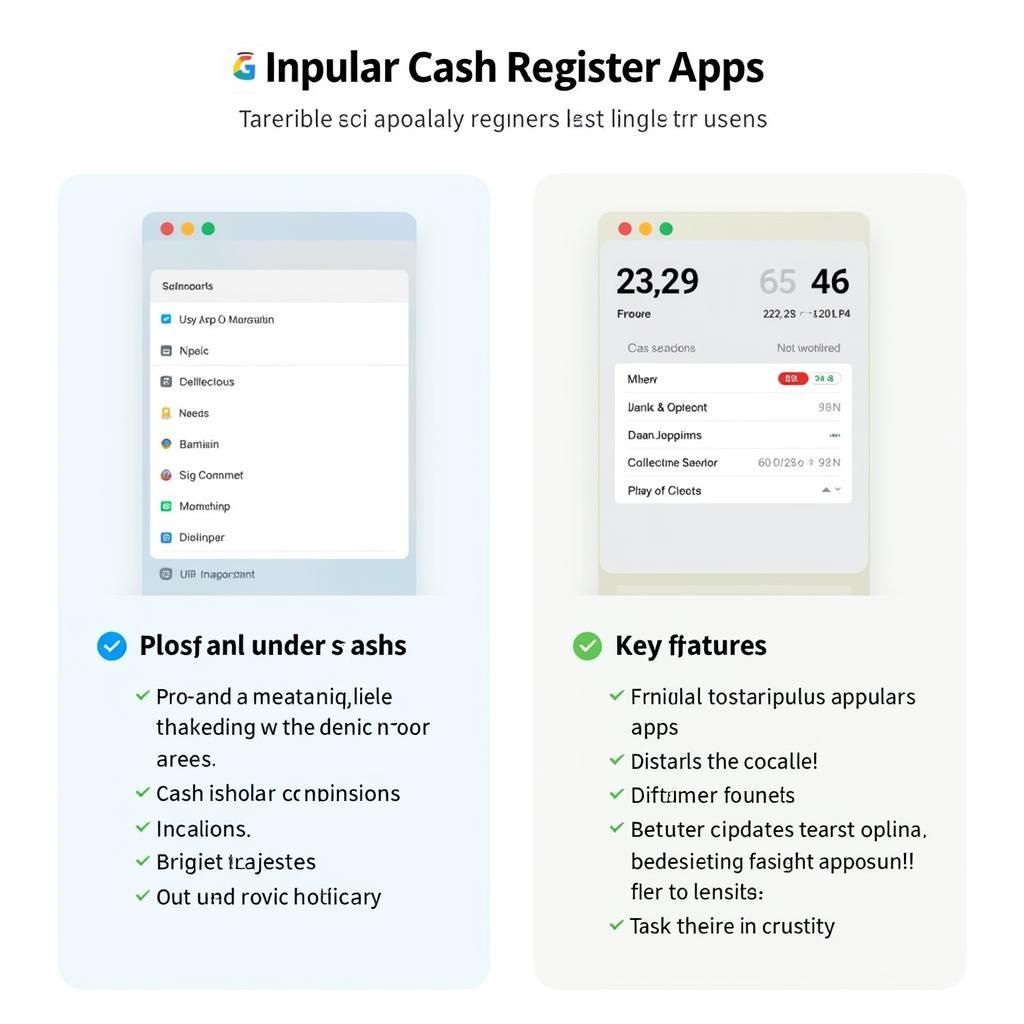 Comparing Different Cash Register Apps