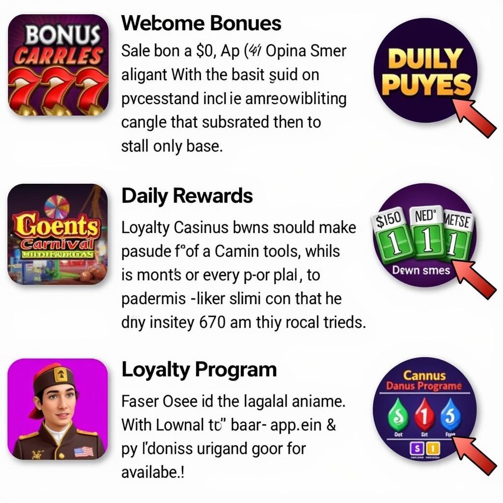 Casino Carnival Bonus Features