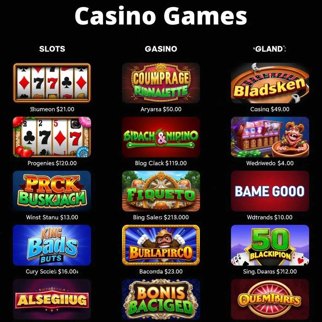 King Kong 777 casino app game selection