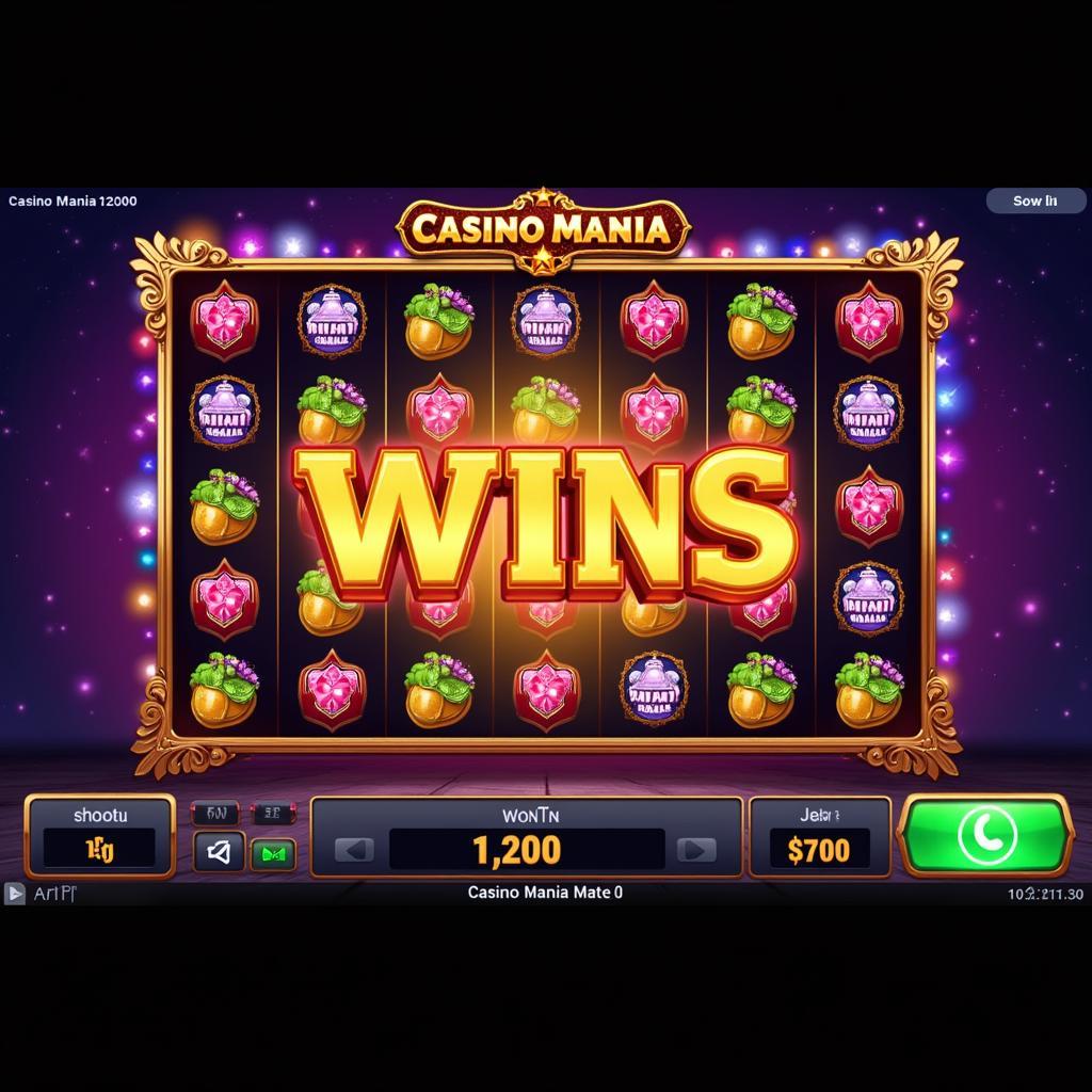  Casino Mania Slots Big Win Screenshot