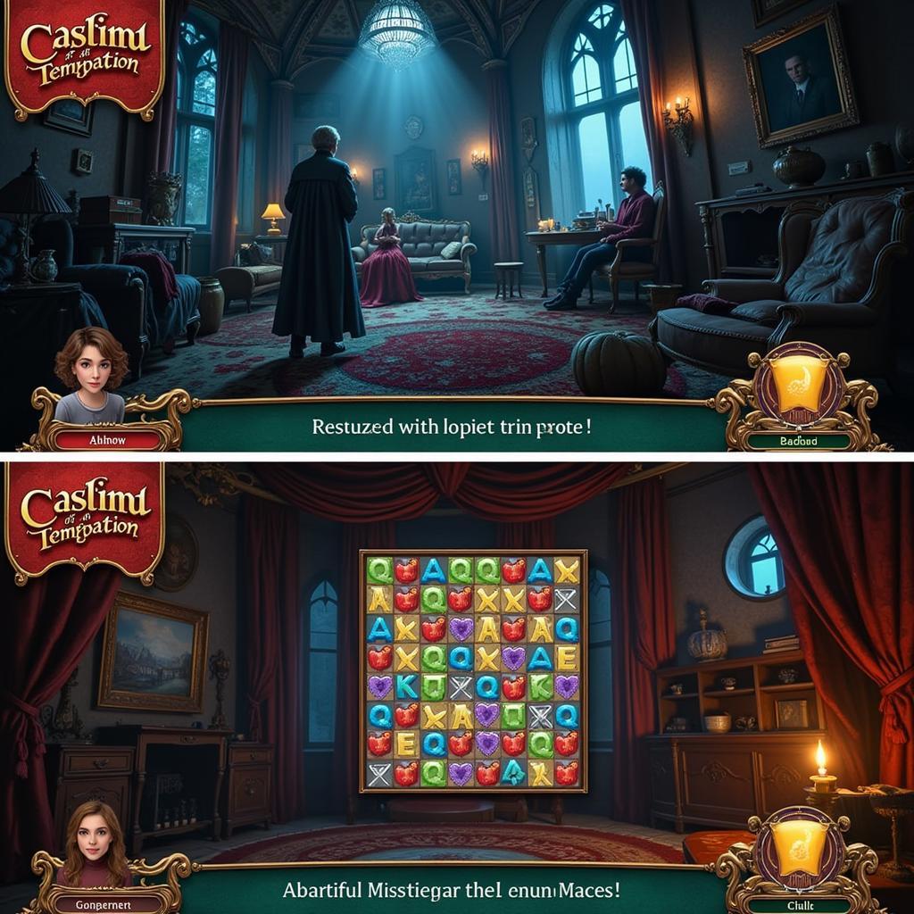 Castle of Temptation Gameplay Screenshot