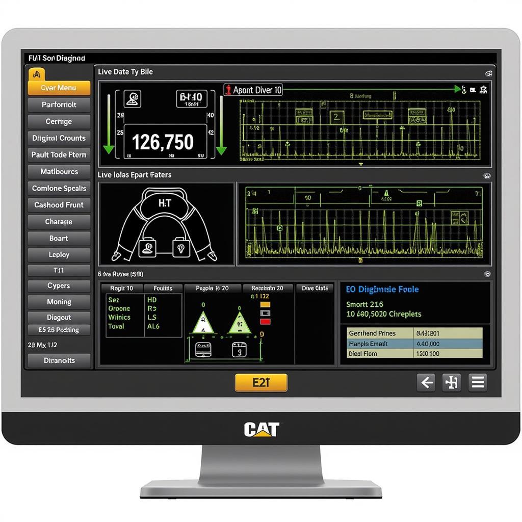 Caterpillar ET Software Interface