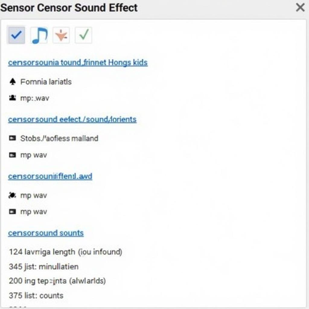 Censor sound effect download options