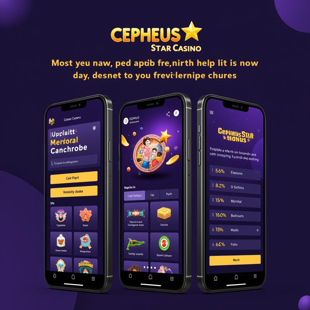 Cepheus Star Casino Mobile App