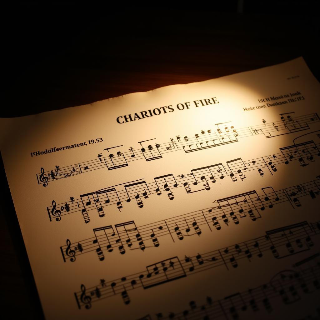 Chariots of Fire Sheet Music