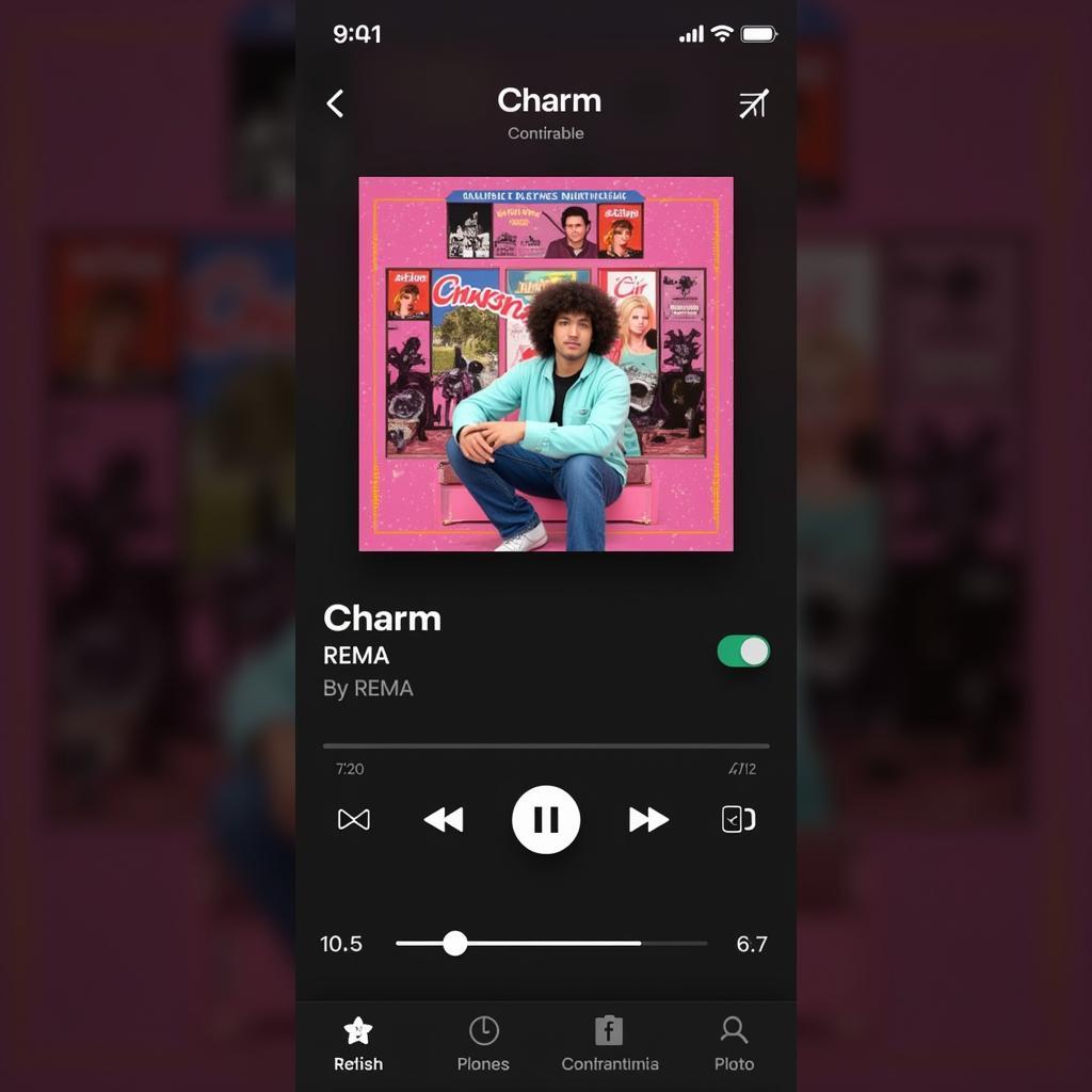 Streaming Charm by REMA