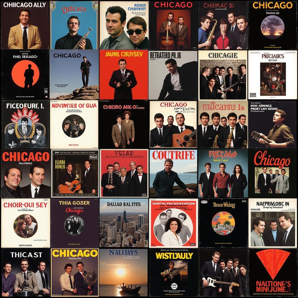 Chicago Album Covers Collection