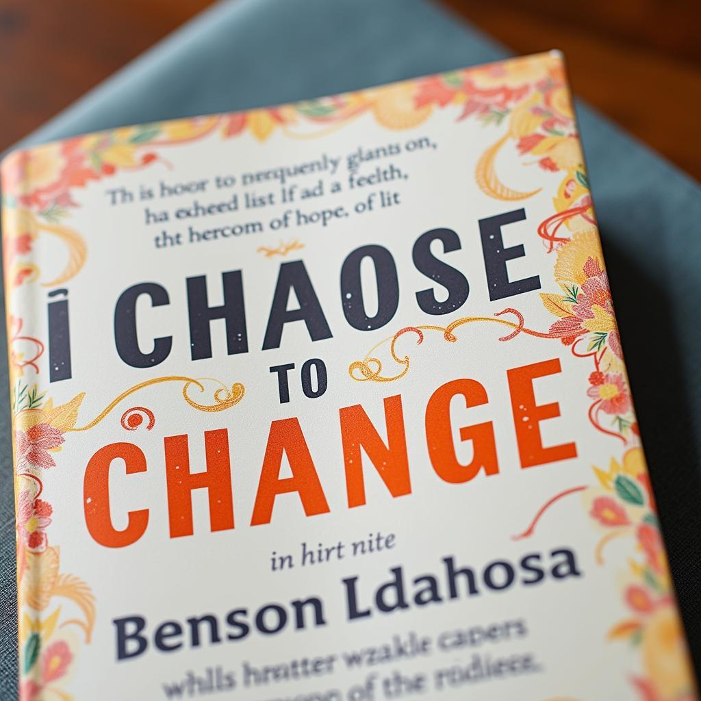 Book Cover: I Choose to Change