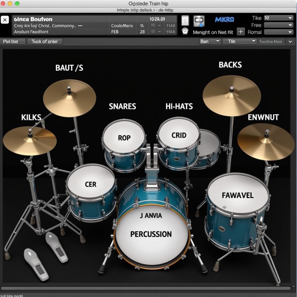 Chris Brown Drum Kit Example