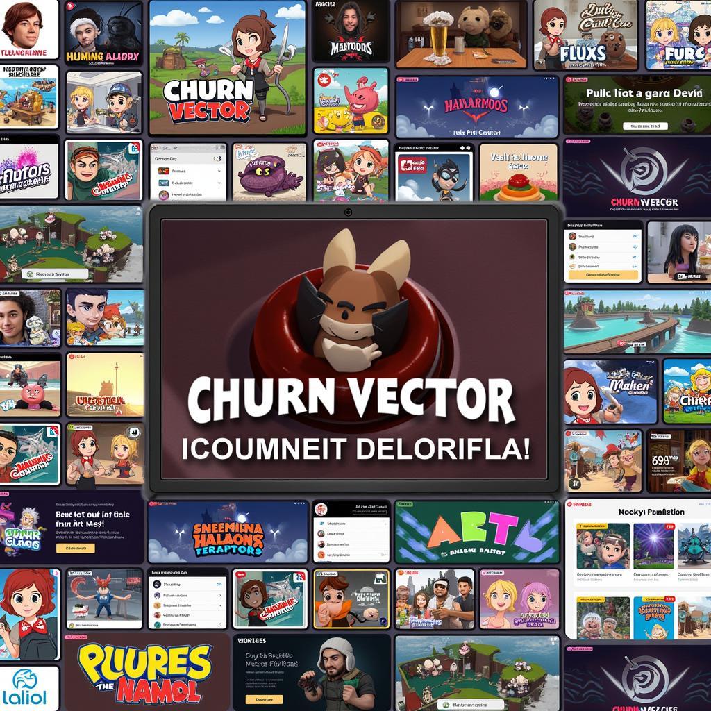 Churn Vector Updates and Community