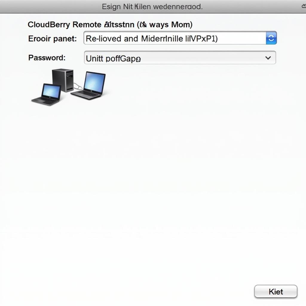 CloudBerry Remote Assistant Connection