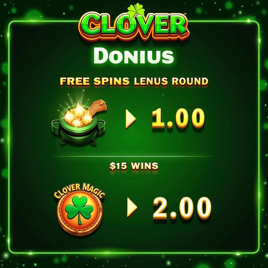 Clover Magic Slots Free Spins Feature