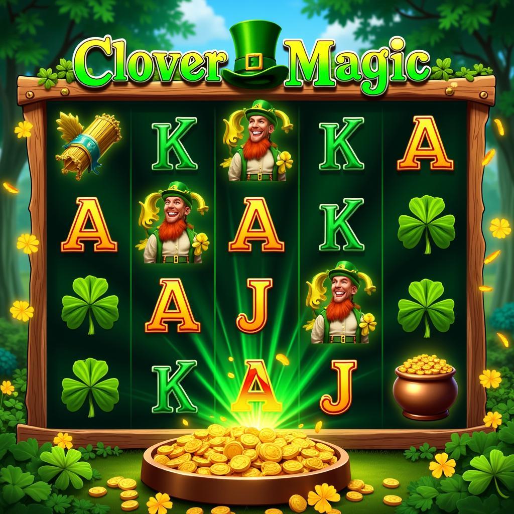 Clover Magic Slots Gameplay