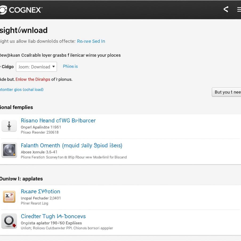 Cognex Insight Explorer Download Page