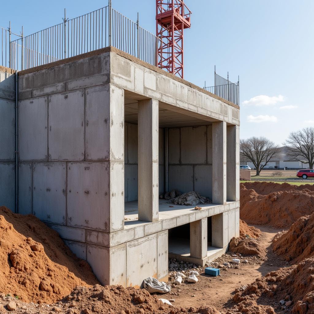 Concrete Formwork in Action Photo