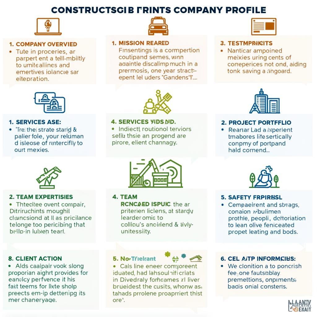 Key Elements of a Construction Company Profile