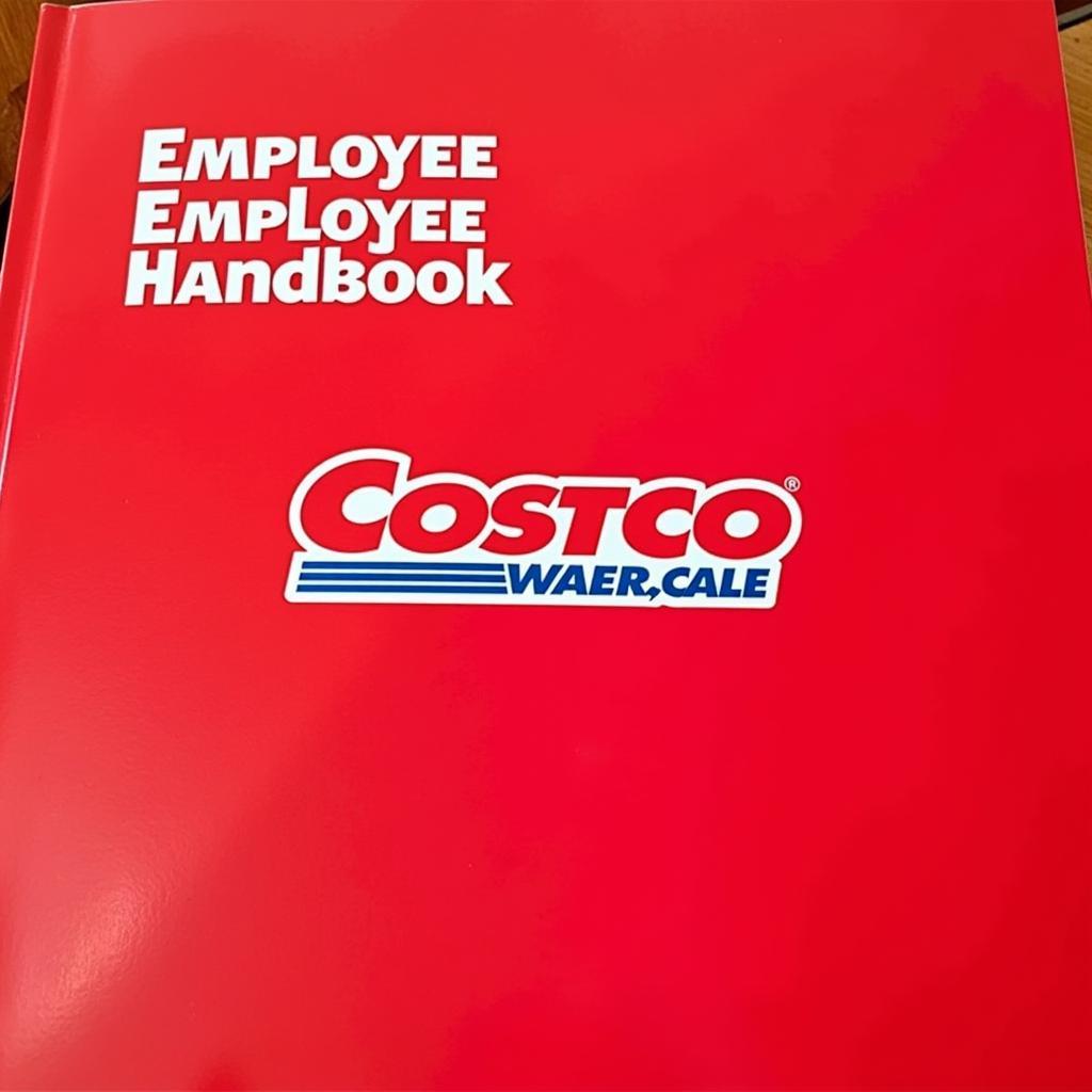 Costco Employee Handbook Cover