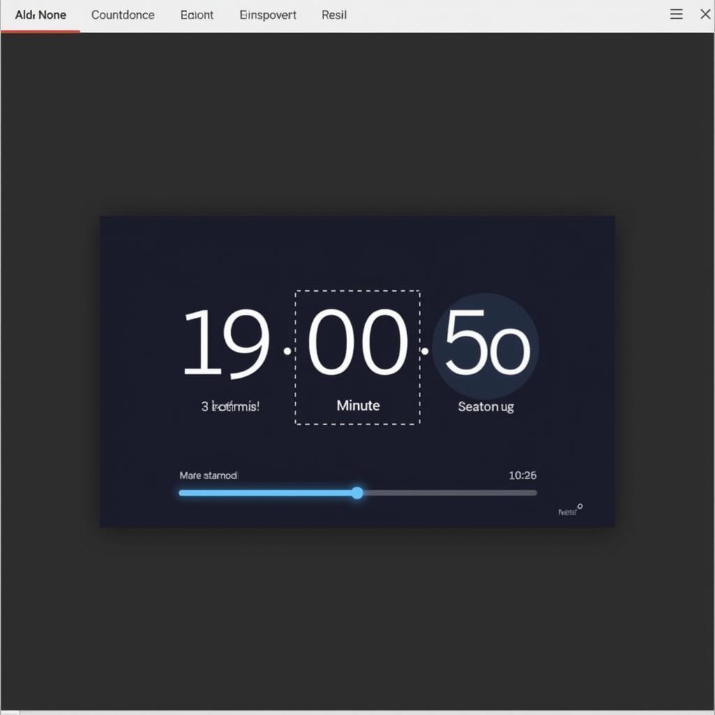 PowerPoint countdown timer