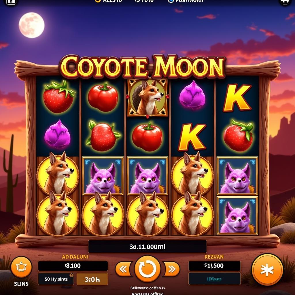 Coyote Moon Slots Gameplay