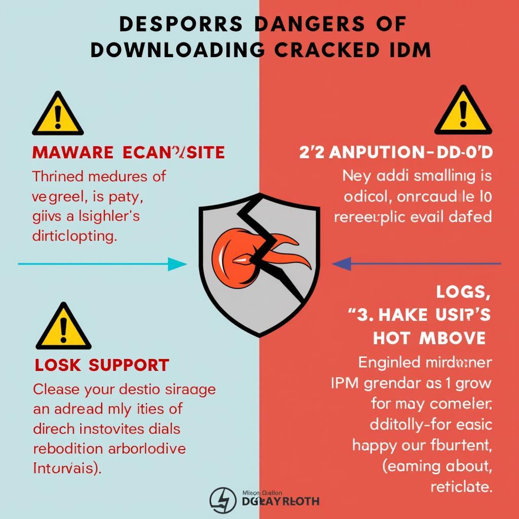 Cybersecurity risks of cracked IDM