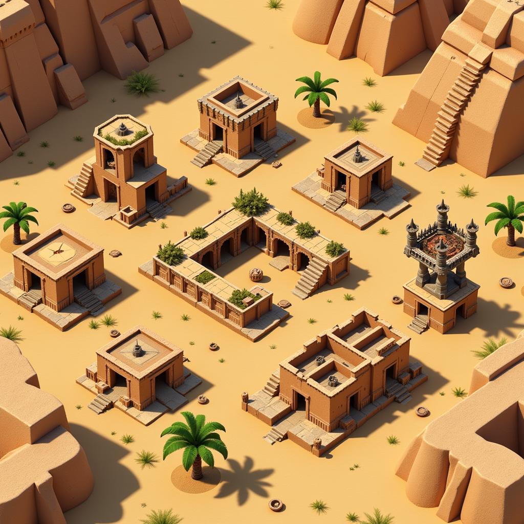 Building a city in Cradle of Egypt