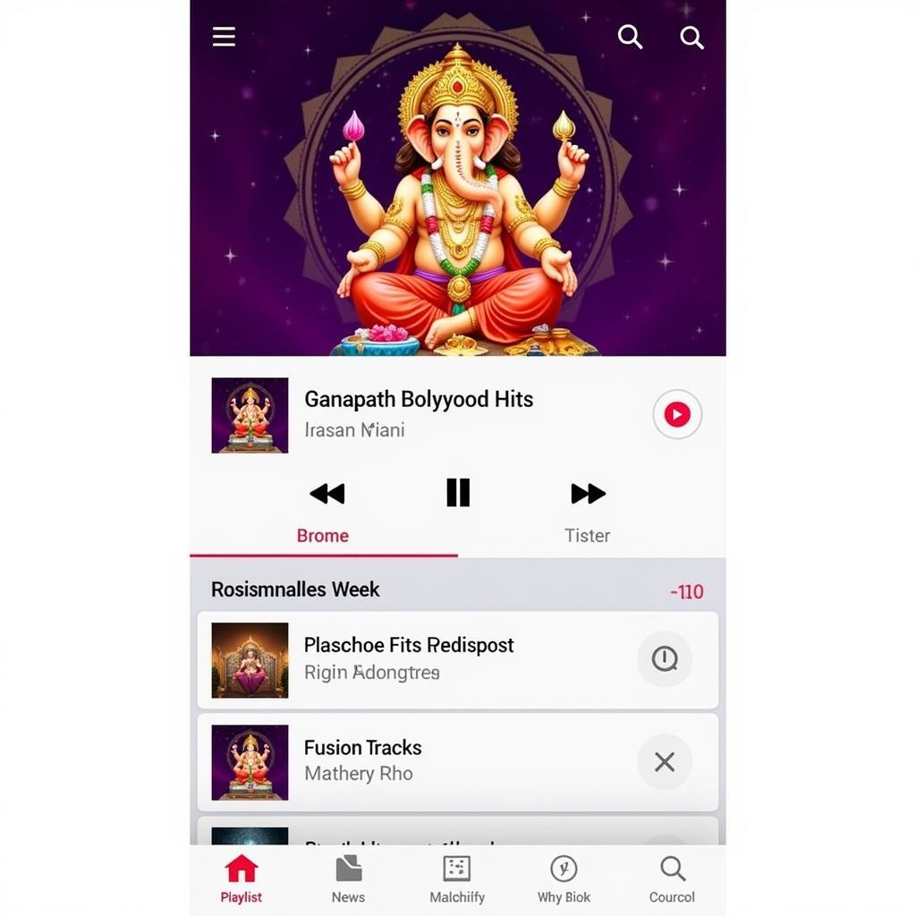 Creating a Ganapati Festival Playlist