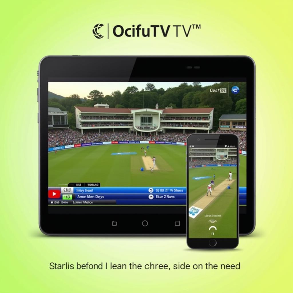 Live Match Streaming on Cricfy TV