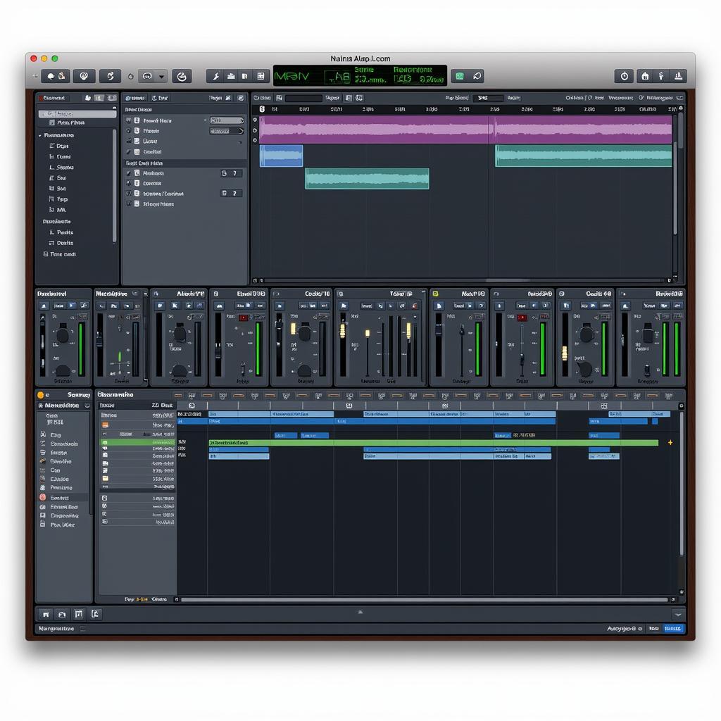 Cubase 5 Main User Interface