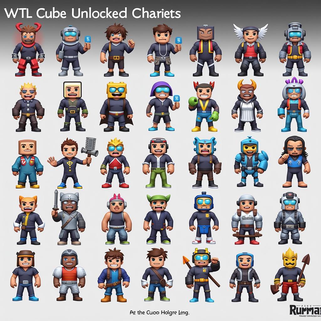 Cube Runners Mod Unlocked Characters