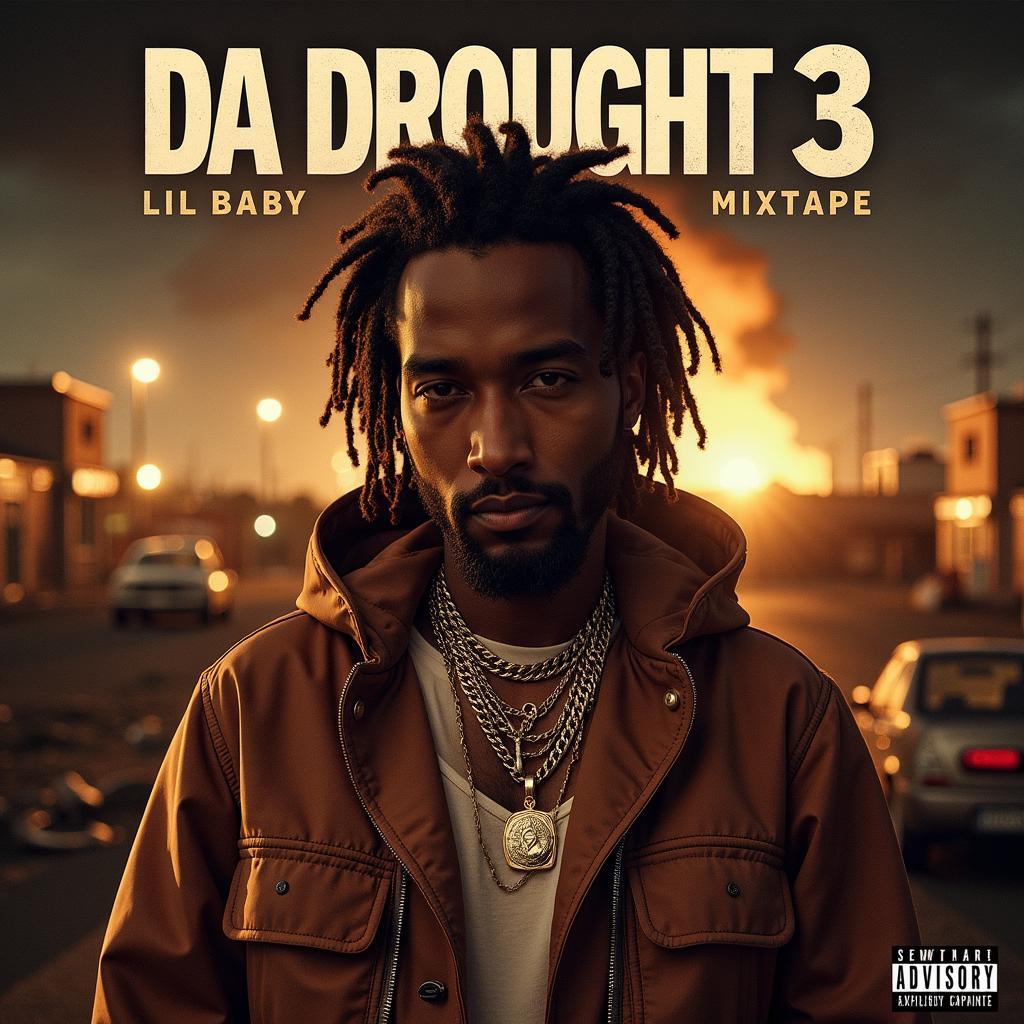 Lil Baby - Da Drought 3 mixtape cover