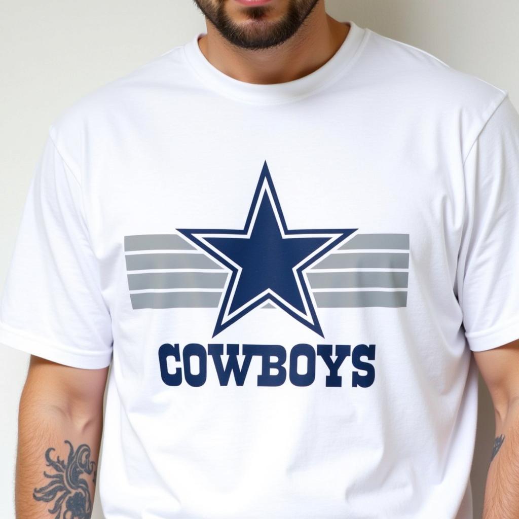 Dallas Cowboys SVG on T-Shirt