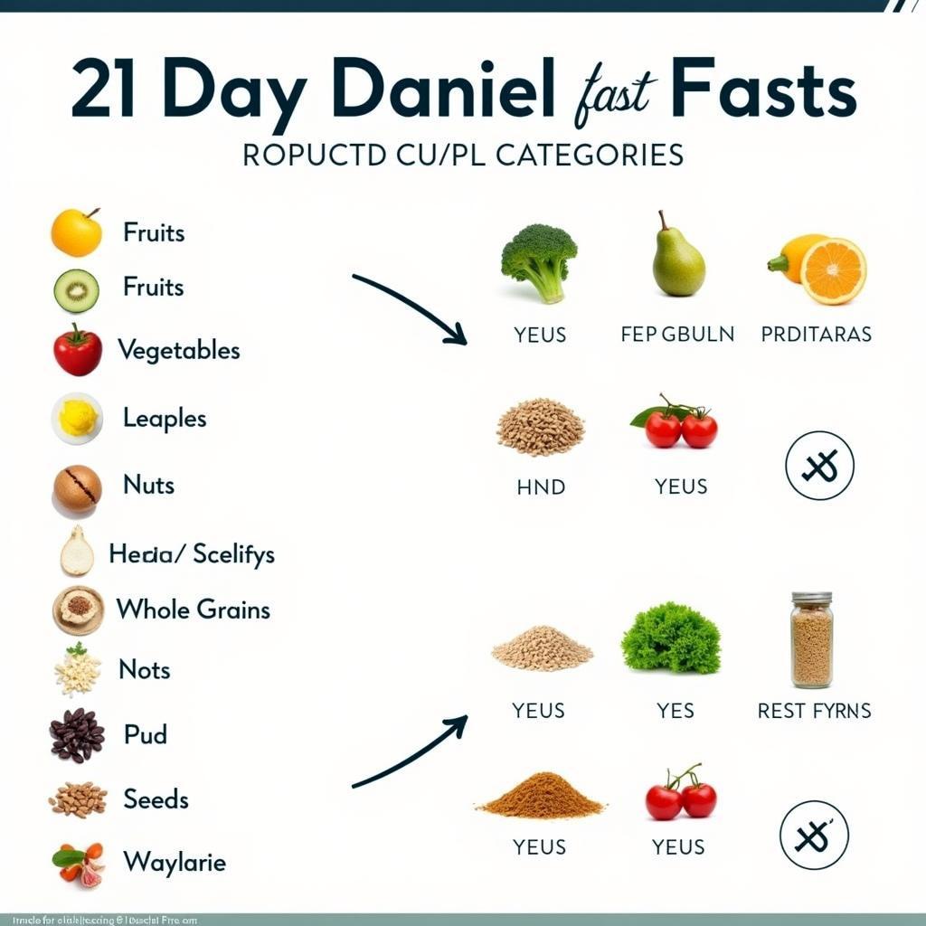 Daniel Fast Food Guide