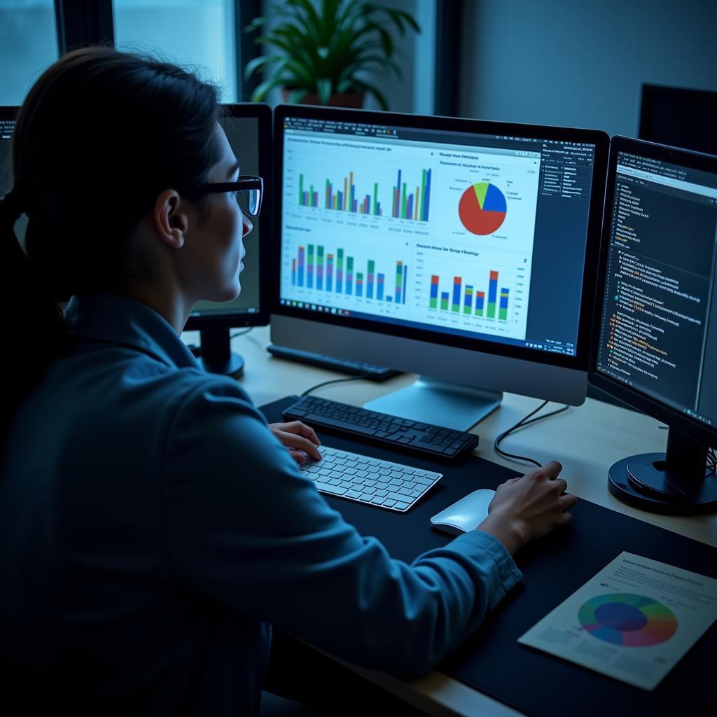 Image depicting data analysis in criminal justice