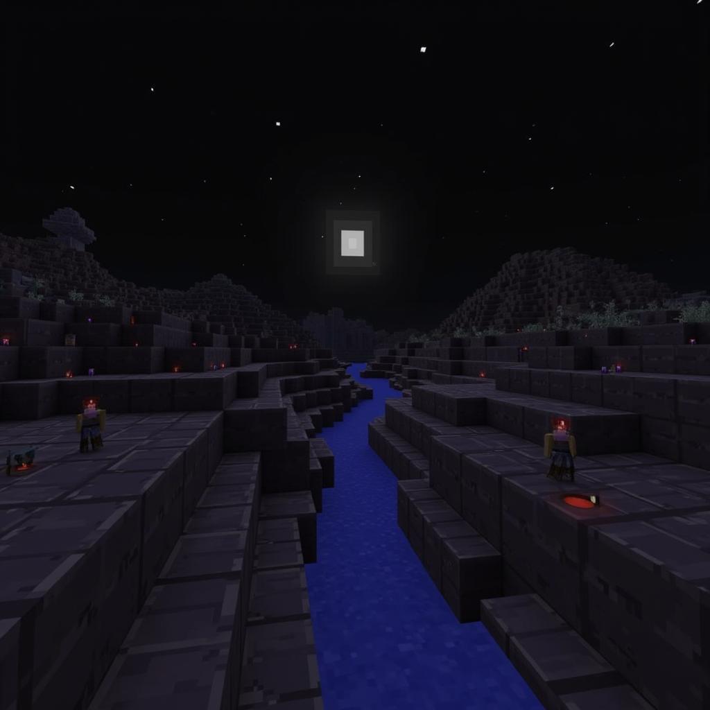 Minecraft 1.21 Deep Dark Biome