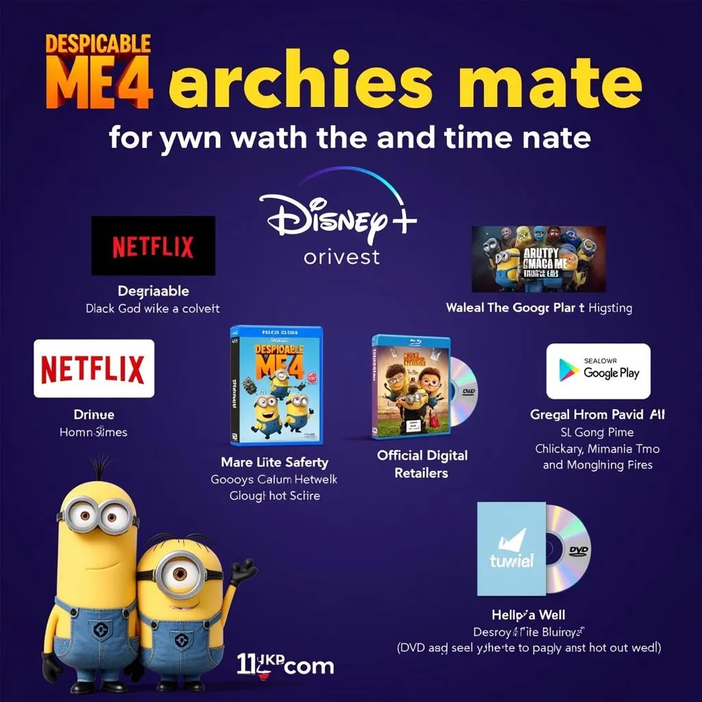 Alternative Ways to Watch Despicable Me 4