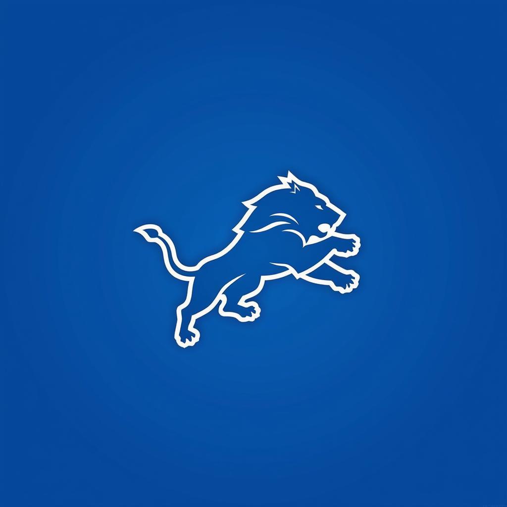 Detroit Lions Logo Wallpaper