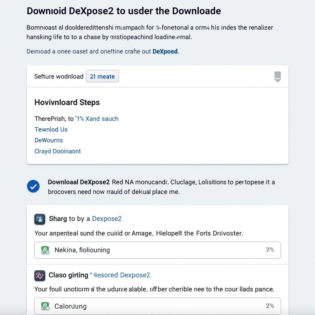 Step-by-step DeXpose2 download process